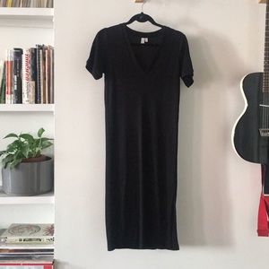 & Other Stories Split Hem Midi Dress • US 4